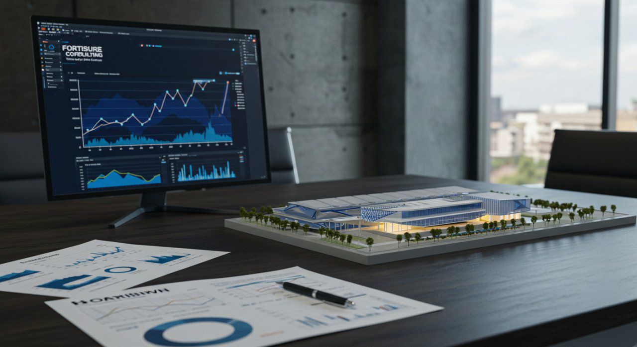 Engineers planning a new power plant